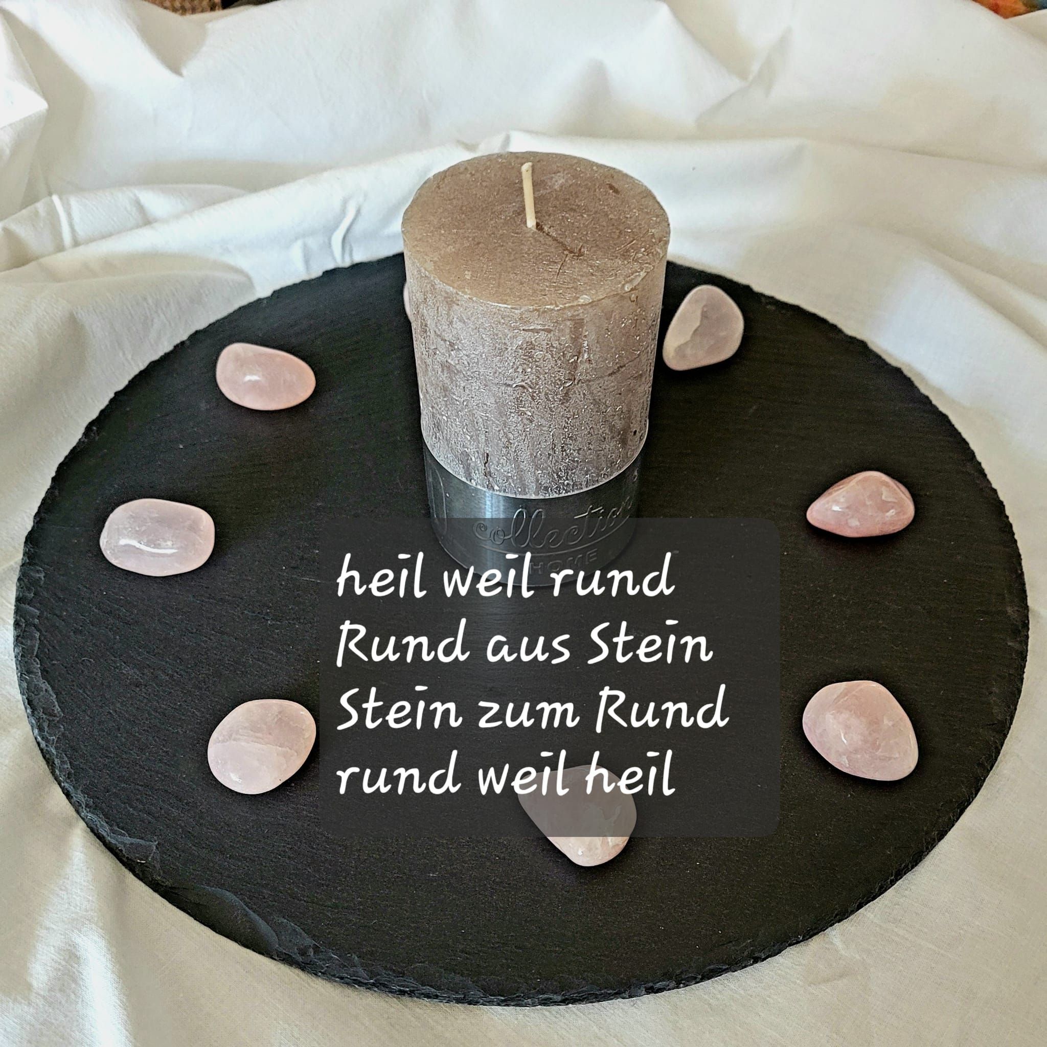 Oasen des Friedens schaffen – heilende, strahlende Steinkreise