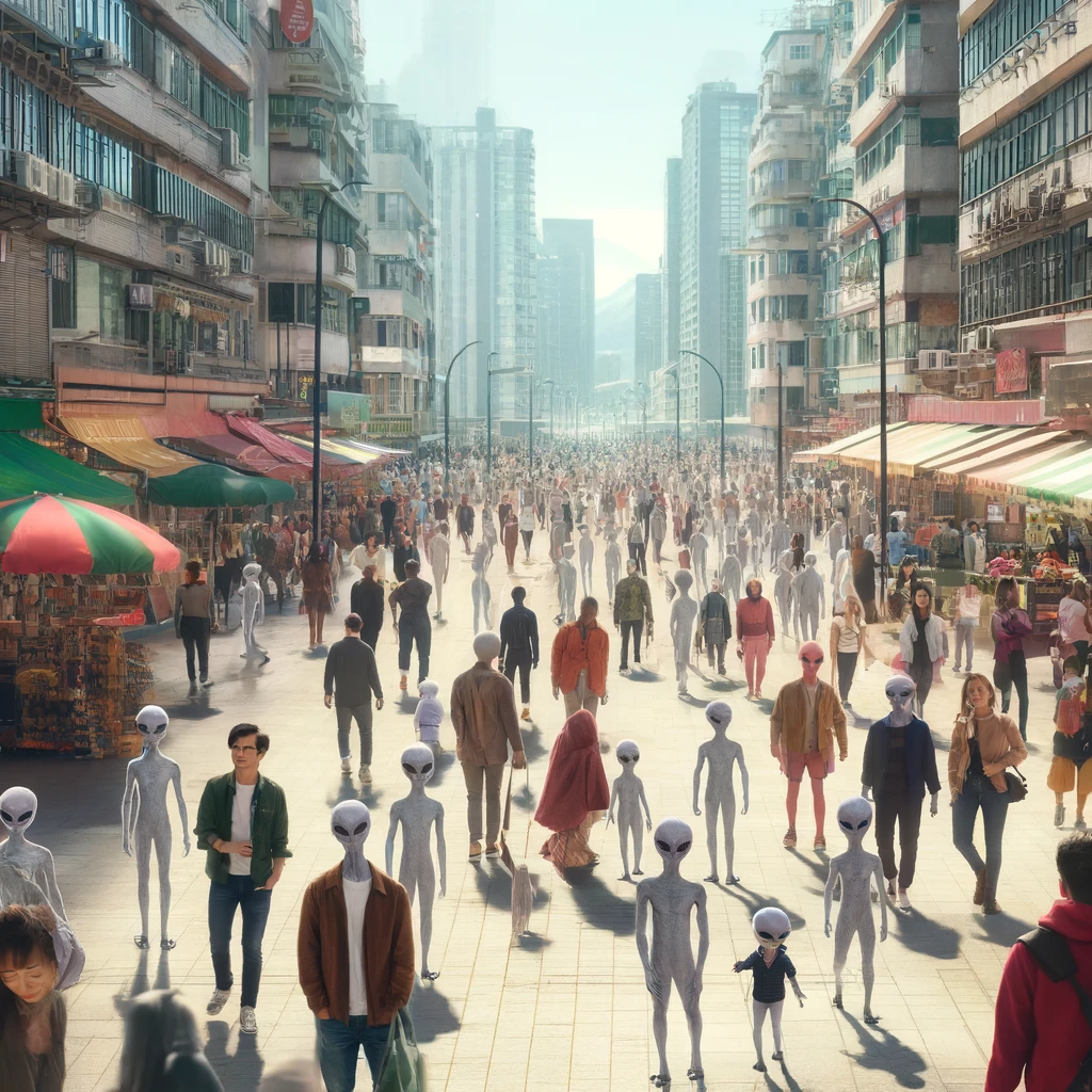 Gibt es Außerirdische auf der Erde?