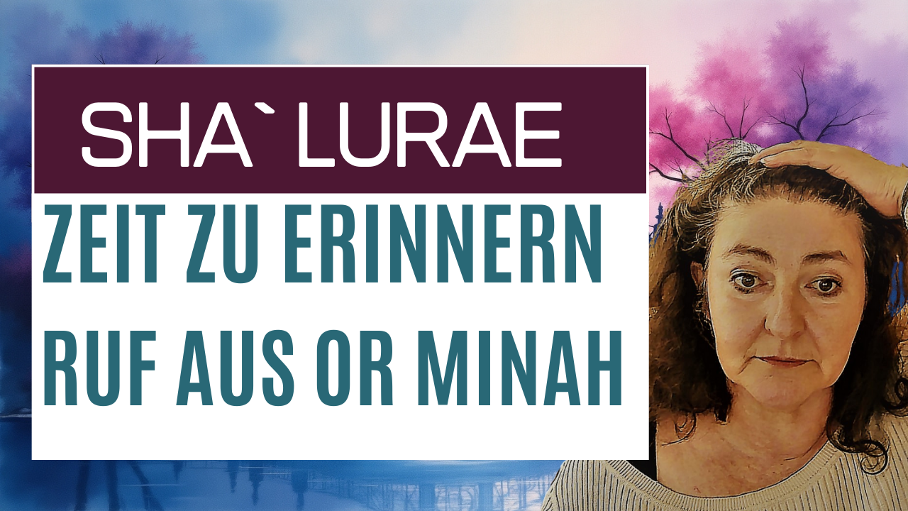 Botschaft aus Or Minah – Zeit zu erinnern